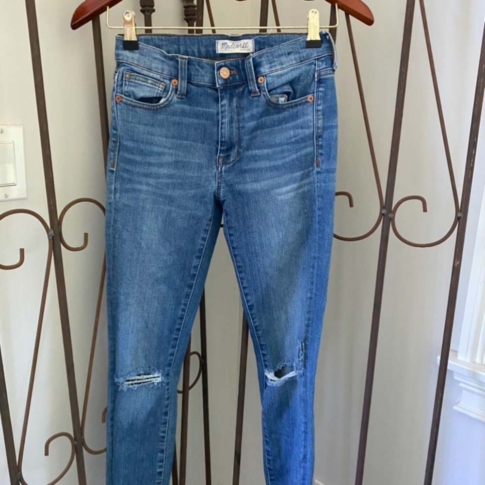 Madewell Ripped Skinny Jeans